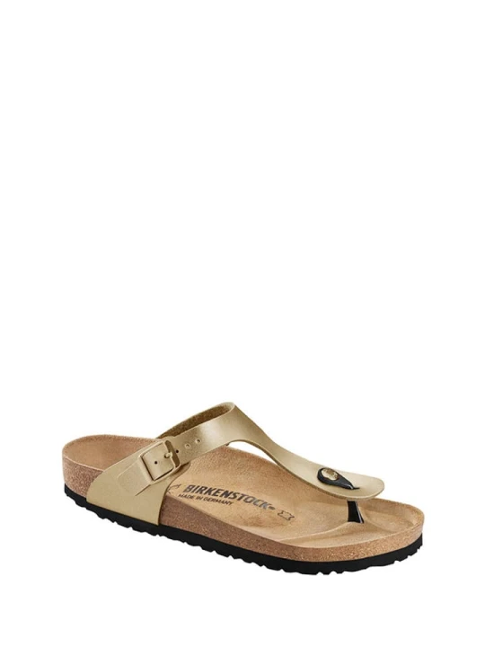 Zdjęcie produktu Birkenstock Japonki "Gizeh" w kolorze złotym rozmiar: 41