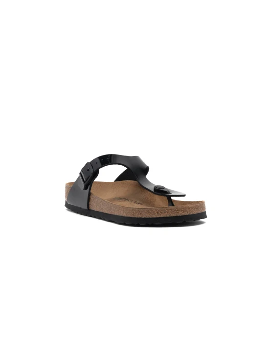 Zdjęcie produktu Birkenstock Japonki Gizeh | z dodatkiem skóry | regular fit czarny