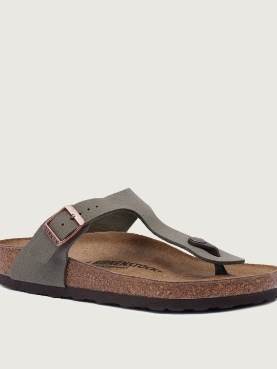 Zdjęcie produktu Birkenstock Japonki Gizeh | z dodatkiem skóry | regular fit khaki