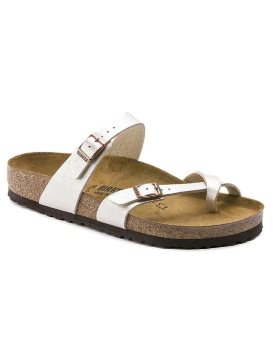Zdjęcie produktu Birkenstock Japonki "Mayari" w kolorze kremowym rozmiar: 38