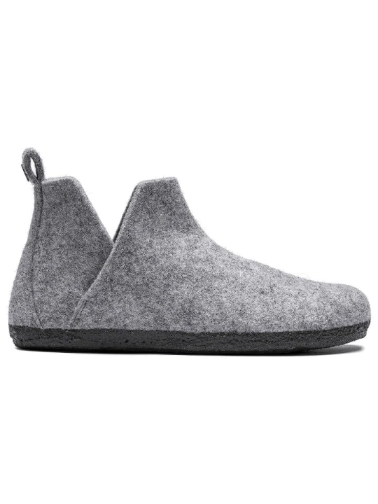 Zdjęcie produktu Birkenstock Kapcie "Andermatt Standard" w kolorze szarym rozmiar: 41
