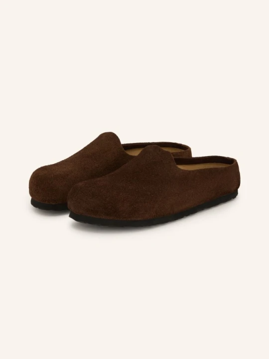 Zdjęcie produktu Birkenstock Klapki Amsterdam Wrapped braun CIEMNOBRĄZOWY