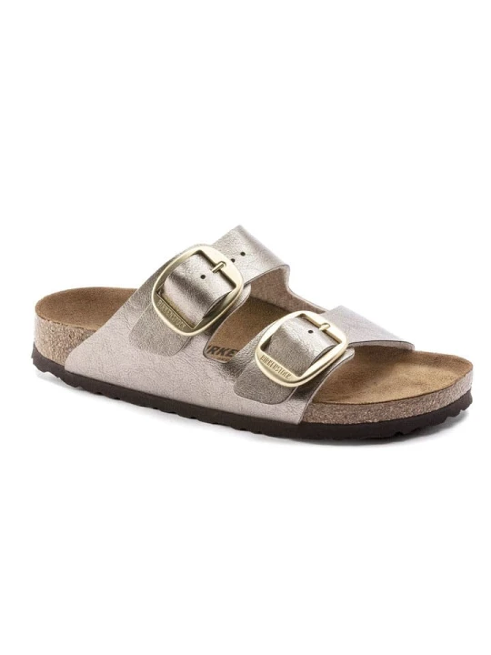 Zdjęcie produktu Birkenstock Klapki "Arizona Big Buckle" w kolorze jasnoróżowym rozmiar: 37