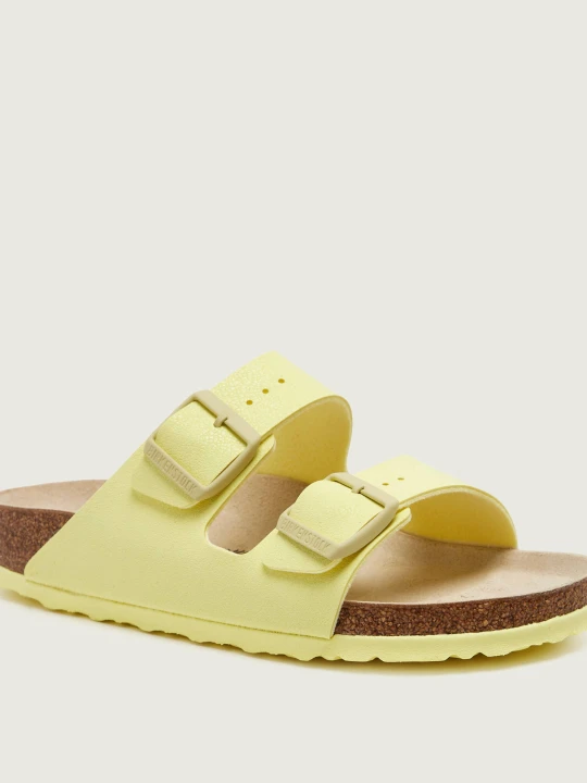Zdjęcie produktu Birkenstock Klapki Arizona BS | narrow fit | z dodatkiem skóry żółty