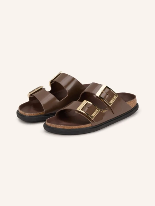Zdjęcie produktu Birkenstock Klapki Arizona Droplet Buckle braun CIEMNOBRĄZOWY