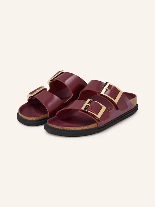 Zdjęcie produktu Birkenstock Klapki Arizona Droplet Buckle rot CIEMNOCZERWONY