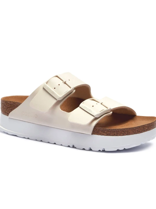 Zdjęcie produktu Birkenstock Klapki Arizona Flex | Birkenstock X Papillio | narrow fit ecru