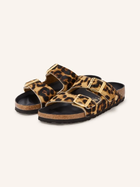 Zdjęcie produktu Birkenstock Klapki Arizona Hairy braun brązowy