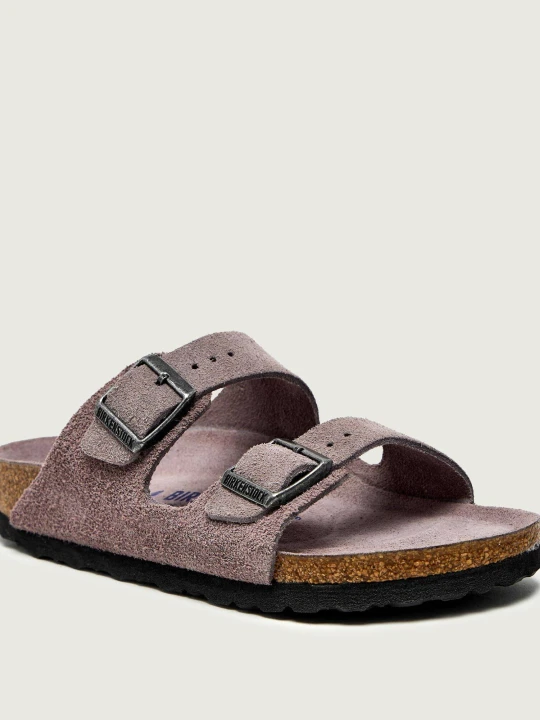 Zdjęcie produktu Birkenstock Klapki Arizona | zamsz | narrow fit fioletowy
