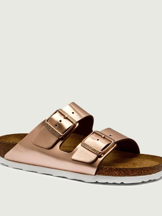 Zdjęcie produktu Birkenstock Klapki Arizona NL SFB | narrow fit pudrowy róż
