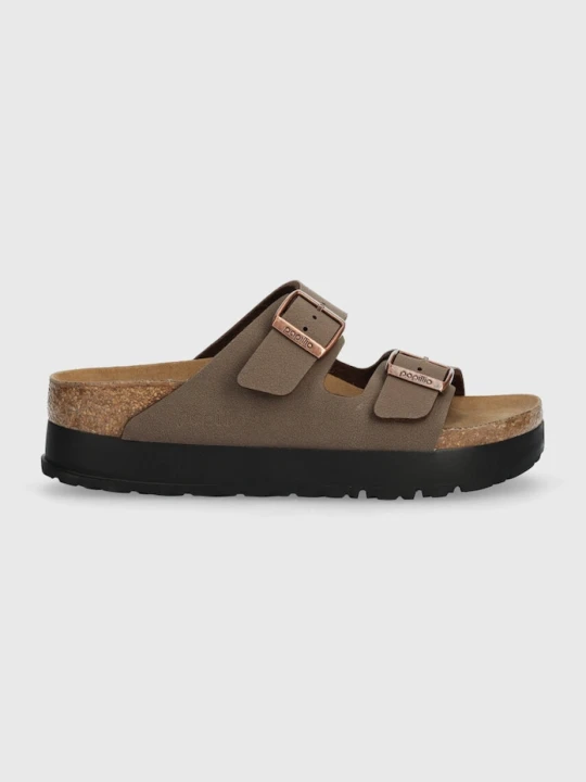 Zdjęcie produktu Birkenstock klapki Arizona Platform Flex brązowy