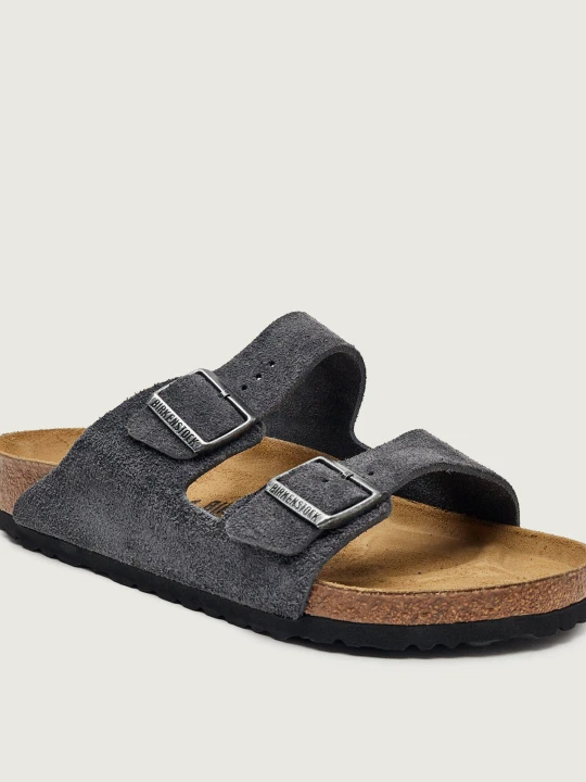 Zdjęcie produktu Birkenstock Klapki Arizona | regular fit | zamsz grafitowy