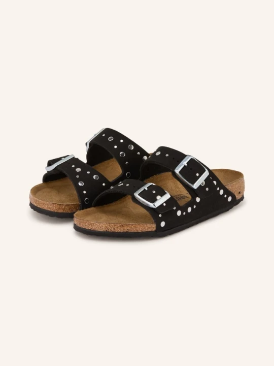 Zdjęcie produktu Birkenstock Klapki Arizona Rivet Border Z Nitami schwarz