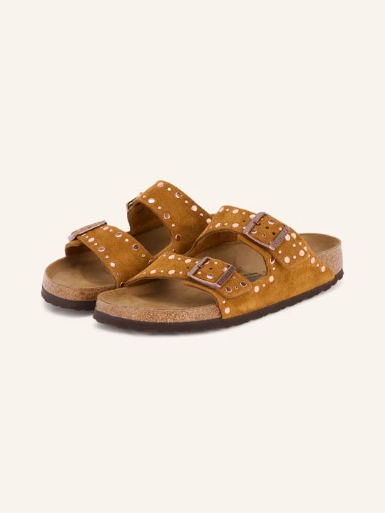 Zdjęcie produktu Birkenstock Klapki Arizona Rivet Z Nitami beige