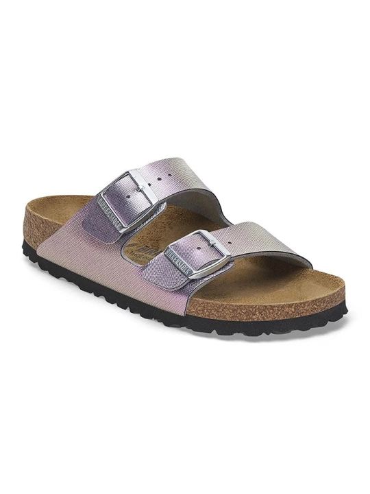 Zdjęcie produktu Birkenstock Klapki "Arizona" w kolorze fioletowym rozmiar: 38