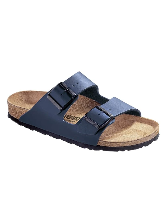 Zdjęcie produktu Birkenstock Klapki "Arizona" w kolorze granatowym rozmiar: 39