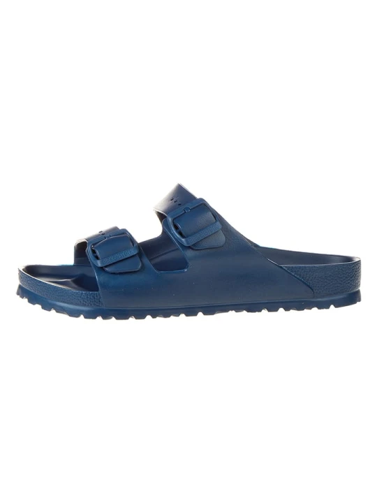 Zdjęcie produktu Birkenstock Klapki "Arizona" w kolorze granatowym rozmiar: 43