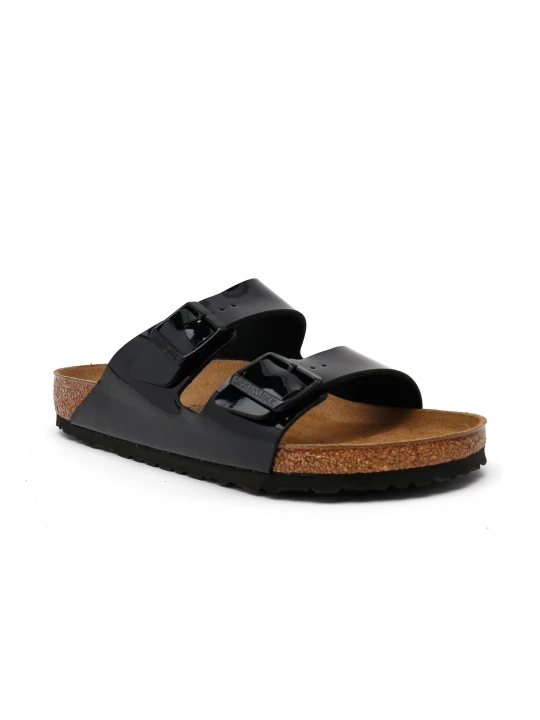 Zdjęcie produktu Birkenstock Klapki Arizona | z dodatkiem skóry czarny