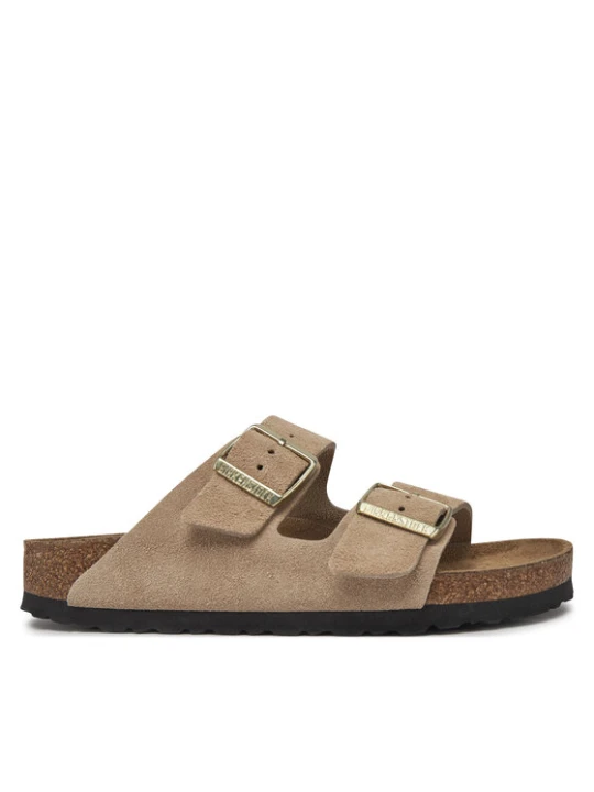 Zdjęcie produktu Birkenstock Klapki Arizona zamsz 1029260 Beżowy
