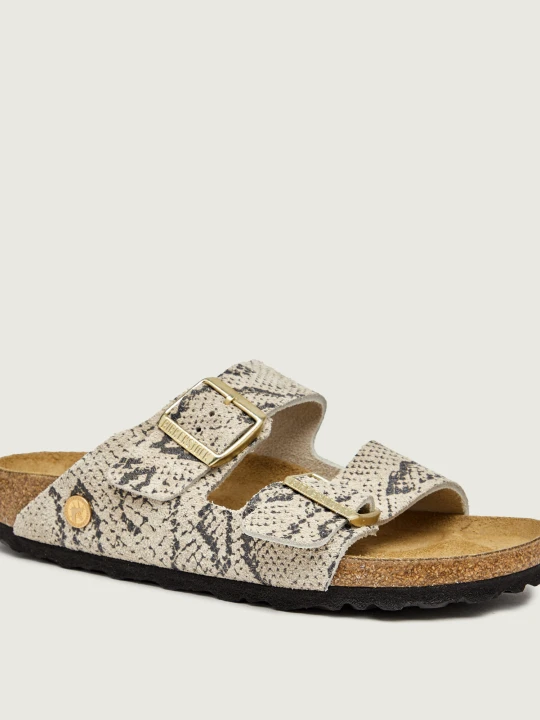 Zdjęcie produktu Birkenstock Klapki Arizona | zamsz | narrow fit beżowy