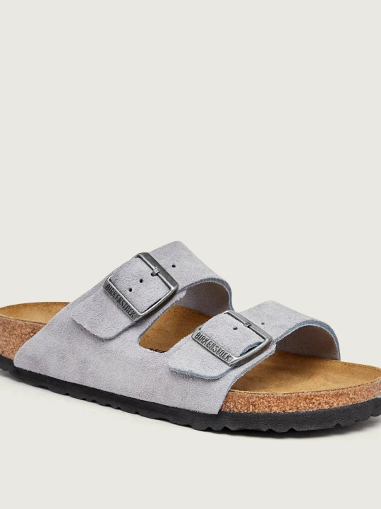 Zdjęcie produktu Birkenstock Klapki Arizona | zamsz | narrow fit lawendowy