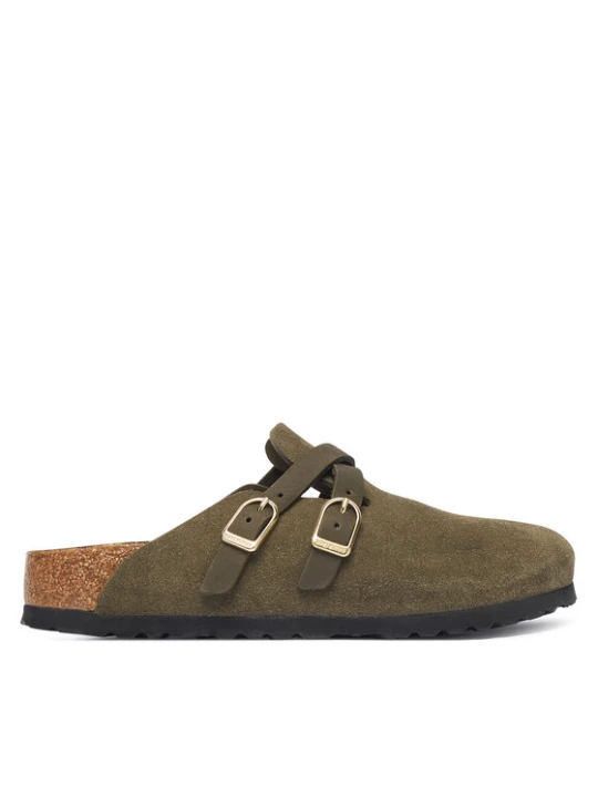 Zdjęcie produktu Birkenstock Klapki Blair D-Buckle 1033158 Zielony ciemny