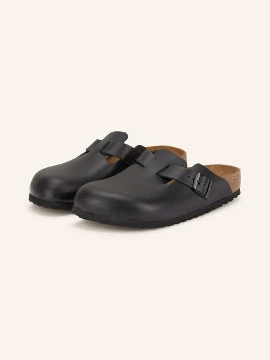 Zdjęcie produktu Birkenstock Klapki Boston Nl schwarz CZARNY