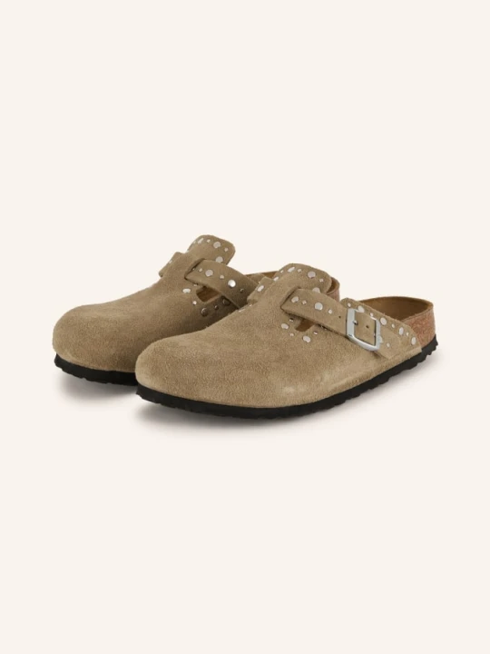 Zdjęcie produktu Birkenstock Klapki Boston Rivet Z Nitami beige