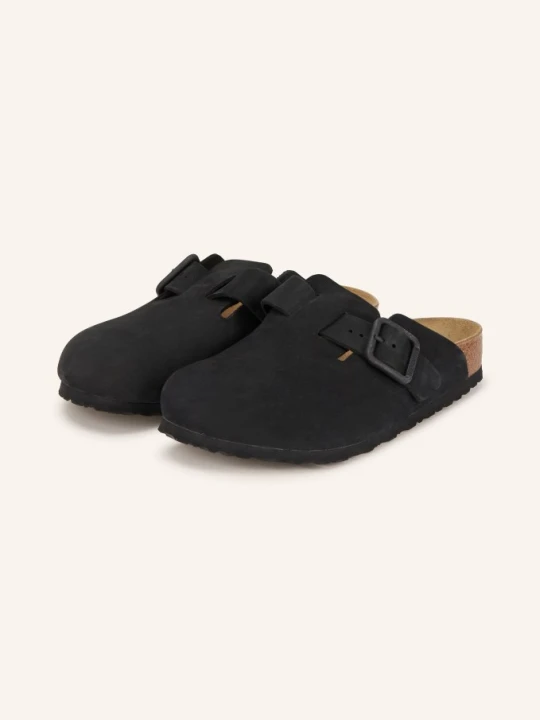 Zdjęcie produktu Birkenstock Klapki Boston Wb schwarz CZARNY