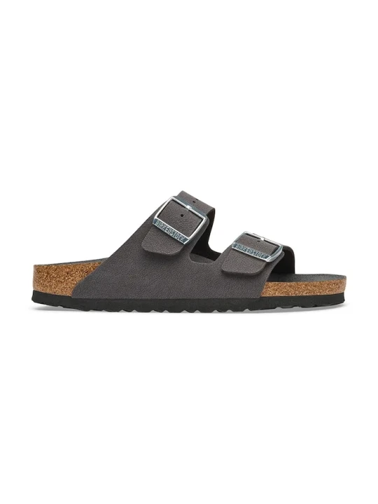 Zdjęcie produktu Birkenstock klapki damskie Arizona Birkibuc szary