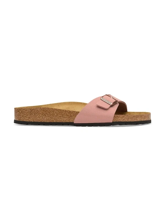 Zdjęcie produktu Birkenstock klapki damskie Madrid Birkibuc różowy