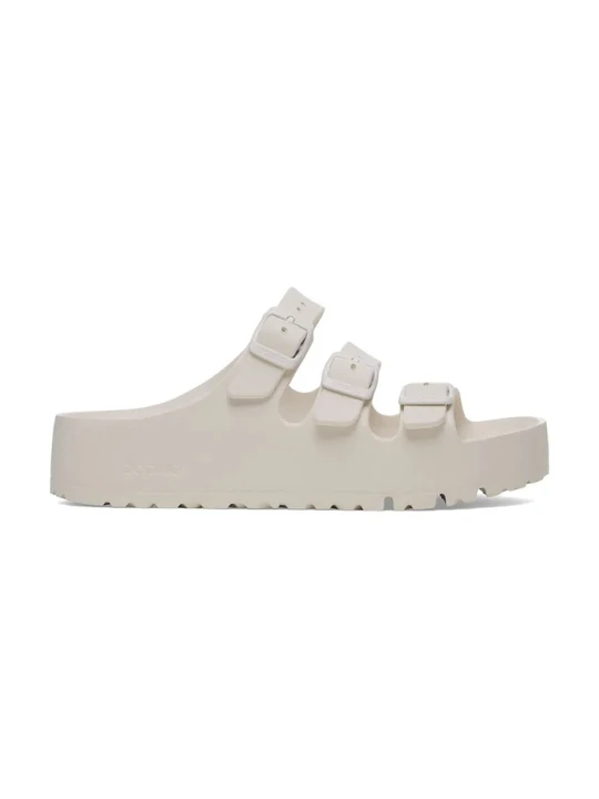 Zdjęcie produktu Birkenstock klapki na platformie damskie Florida Flex Platform EVA beżowy