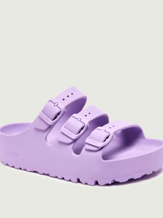 Zdjęcie produktu Birkenstock Klapki Florida III Flex Platform EVA| Birkenstock x Papillio | narrow fit lawendowy