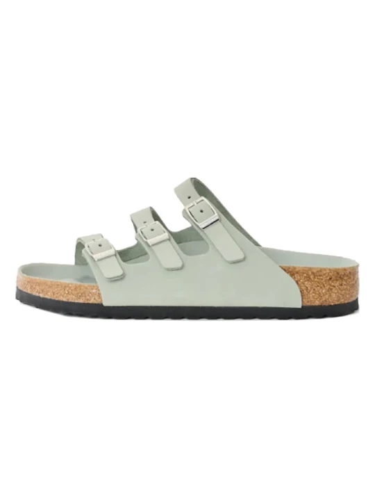 Zdjęcie produktu Birkenstock Klapki "Florida" w kolorze turkusowym rozmiar: 38