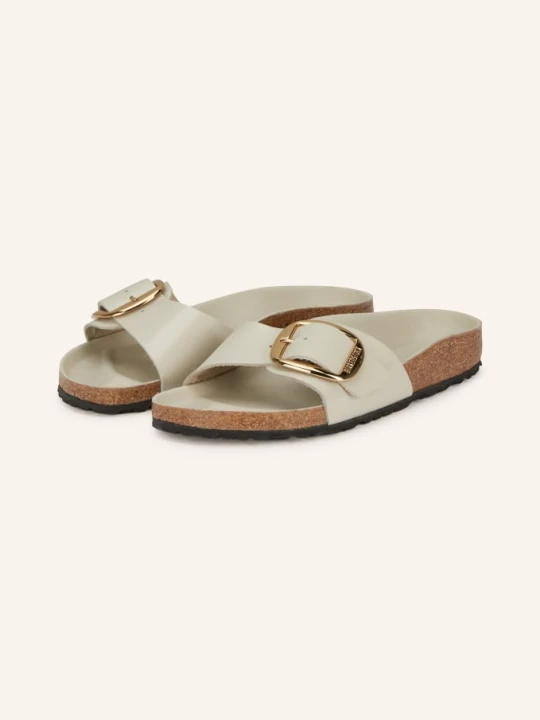 Zdjęcie produktu Birkenstock Klapki Madrid Big Buckle weiss KREMOWY