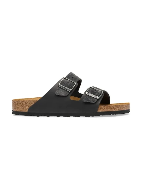 Zdjęcie produktu Birkenstock klapki męskie zamszowe Arizona Mixed Leather szary