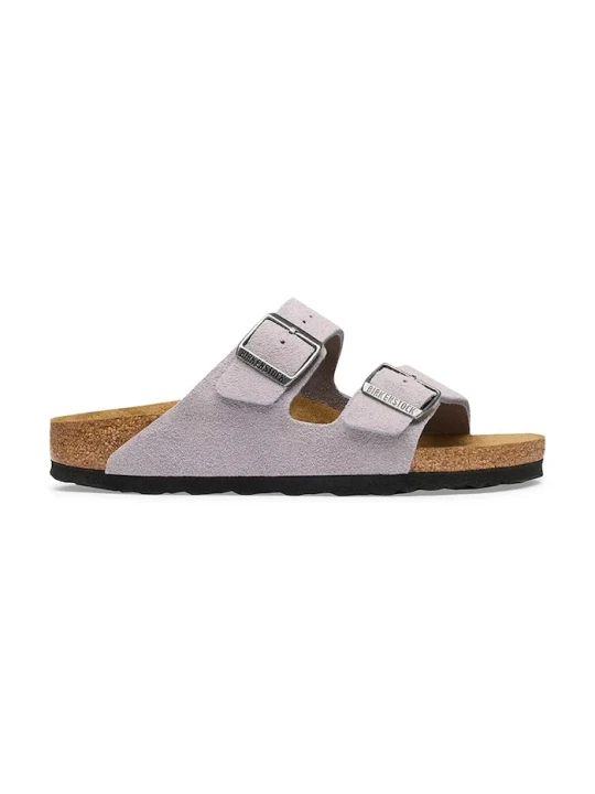 Zdjęcie produktu Birkenstock klapki męskie zamszowe Arizona Suede Leather fioletowy