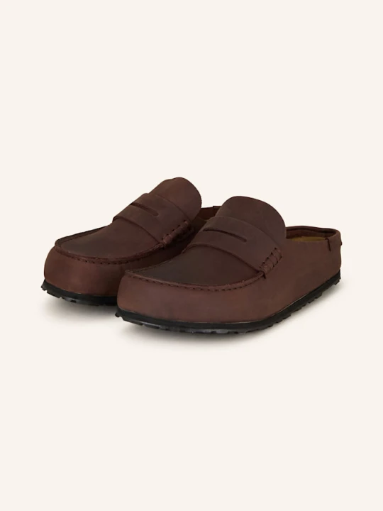 Zdjęcie produktu Birkenstock Klapki Naples braun CIEMNOBRĄZOWY