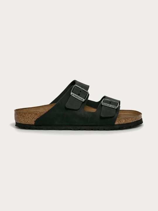 Zdjęcie produktu Birkenstock klapki nubukowe Arizona czarny