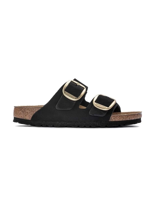 Zdjęcie produktu Birkenstock klapki nubukowe Arizona Big Buckle czarny