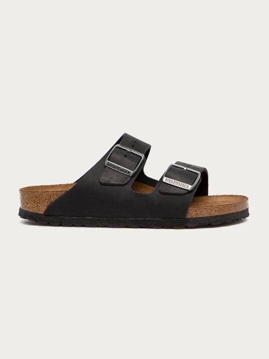 Zdjęcie produktu Birkenstock klapki nubukowe Arizona czarny