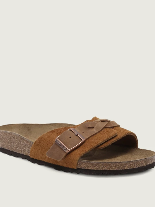 Zdjęcie produktu Birkenstock Klapki Oita Braided | narrow fit brązowy