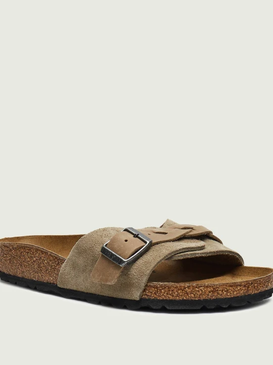 Zdjęcie produktu Birkenstock Klapki Oita | narrow fit | zamsz brązowy