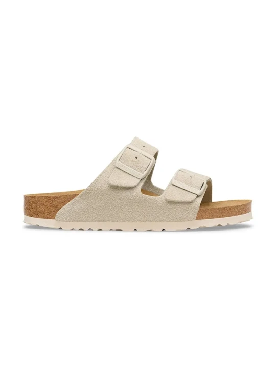 Zdjęcie produktu Birkenstock klapki zamszowe Arizona beżowy
