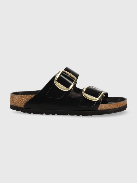 Zdjęcie produktu Birkenstock klapki skórzane Arizona czarny