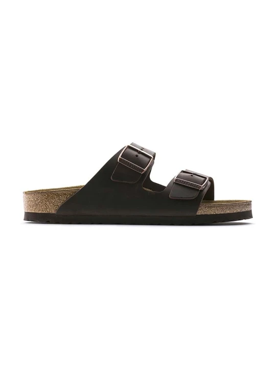 Zdjęcie produktu Birkenstock Arizona klapki na płaskim obcasie skórzane