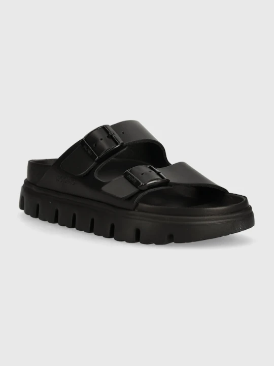 Zdjęcie produktu Birkenstock klapki skórzane BIRKENSTOCK X PAPILLIO Arizona Chunky Exq czarny