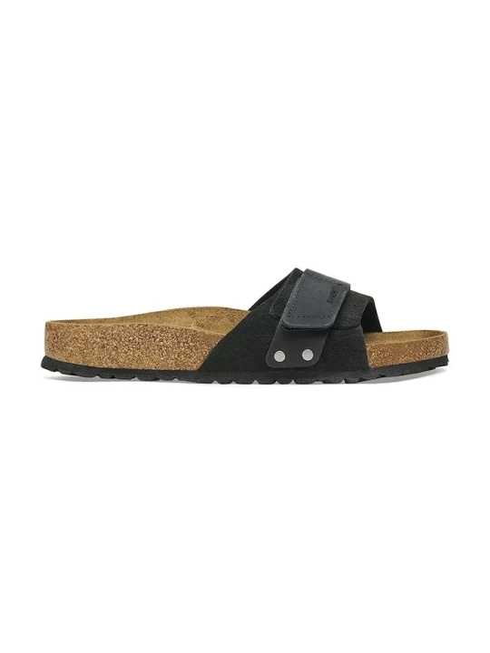 Zdjęcie produktu Birkenstock klapki skórzane Oita czarny