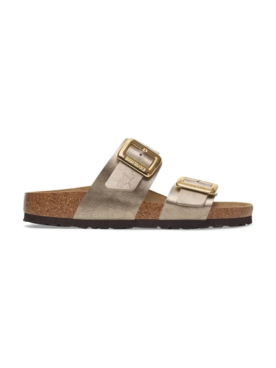 Zdjęcie produktu Birkenstock klapki Sydney Graceful Cushion Buckle brązowy