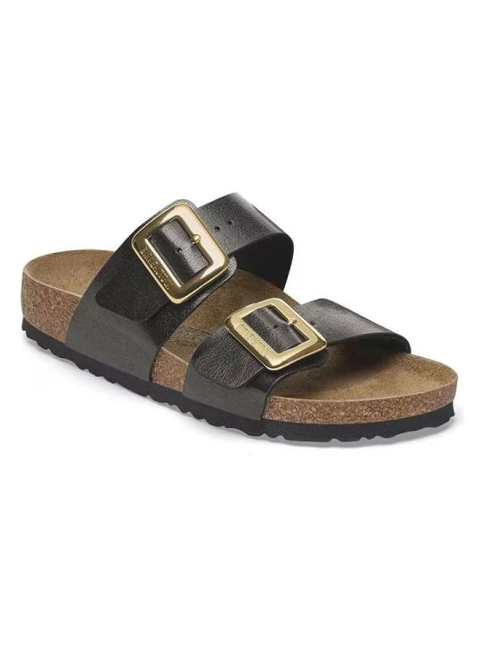 Zdjęcie produktu Birkenstock Klapki "Sydney" w kolorze czarnym rozmiar: 38